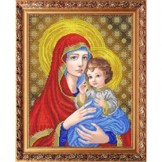 ААМА-3005 Богородица с младенцем 28х38
