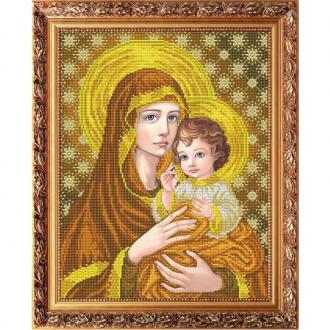 ААМА-3006 Богородица с младенцем 28х38