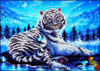 ЧК5-5246 Тигр в голубых скалах 13,5х19