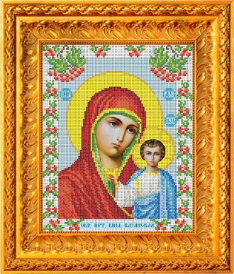 ИА4-043-2 Образ Пресвятой Богородицы Казанская 20х25 