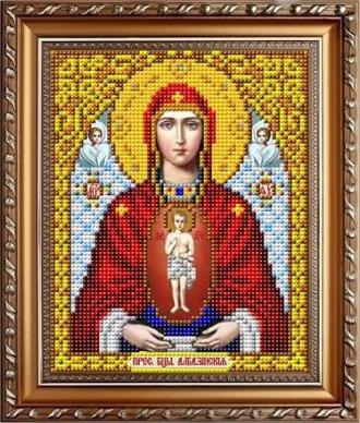 ИС-5013 Пресвятая Богородица Албазинская Слово плоть бысть 13,5х16,5