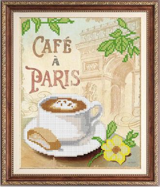 КА4-035 Кофе в париже 20х25