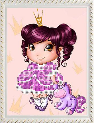 КА5-004 Маленькая принцесса 14х18 