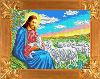 КБИ-3061 Иисус-пастырь  35х27