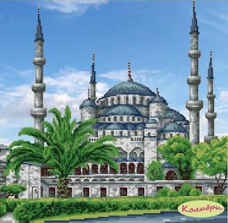 КЛ-0207 Голубая мечеть  Султан Ахмет 39х39