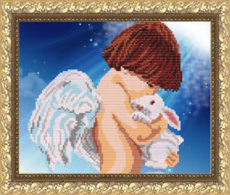 VKA 4023 Ангел с кроликом, набор