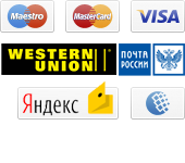 Мы принимаем оплату